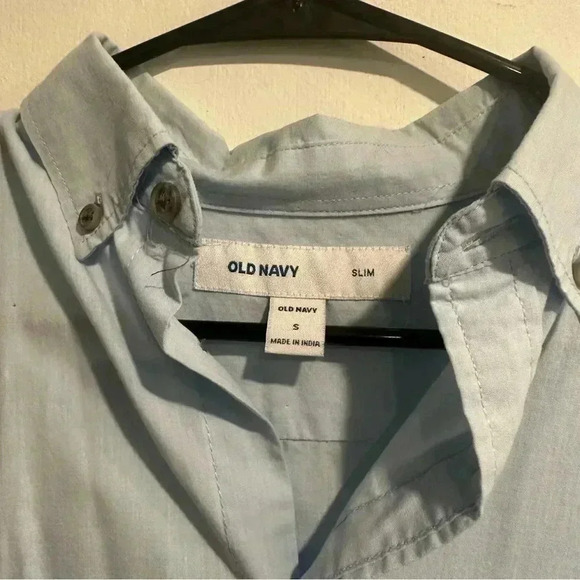 Light Blue Men's Shirt - Picture 2 of 3